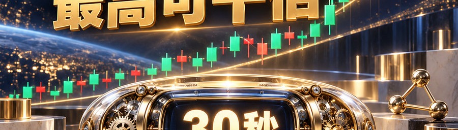 Turbo Flow 平台；2 [physical coin engraved $] 即可；30秒极速交互；最高可千倍；30秒；立即进入